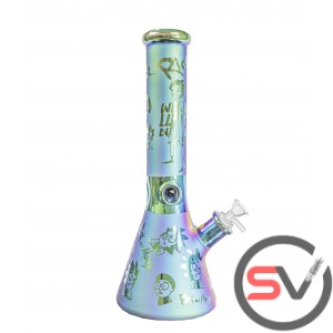 RICK AND MORTY METALLIC MATTE BEAKER 14inch